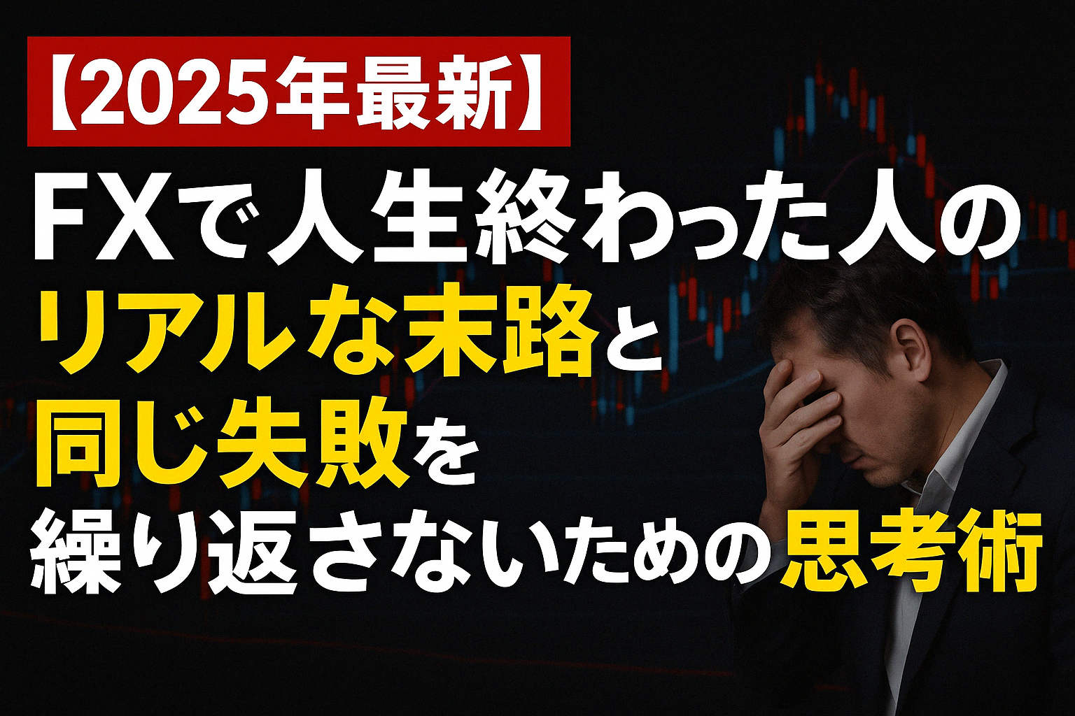 2025年最新】FXで人生終わった人のリアルな末路と同じ失敗を繰り返さないための思考術